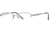 Calligraphy Collections Wilder SESC WILR00 Single Vision Prescription Eyewear - Purple SESC WILR004835 PU