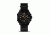Silencer 44.5mm Black Steel Case, Nylon Black Band