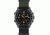 Silencer 44.5mm Grey Steel Case, Nylon Green Band