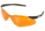 Silencio Shooting/Sporting Glasses w/Black Frame &amp; Orange Lens 3014942