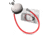 SILIPAC Easy Lock Cable Red