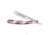Simba Tec Razolution Straight Folding Knife,3in,Razor Blade,Red, White And Blue Stars And Stripes Composition Handle SBT88113