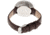 Simplify 2601 The 2600 Watch 40mm, Brown Leather Band, Silver Case, White Face SIM2601