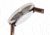 Simplify 2602 The 2600 Watch 40mm, Brown Leather Band, Silver Case, Blue face SIM2602