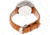 Simplify 2603 The 2600 Watch 40mm, Light Brown Leather Band, Silver Case, Black Face SIM2603