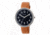 Simplify 2603 The 2600 Watch 40mm, Light Brown Leather Band, Silver Case, Black Face SIM2603