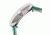 Simplify 2605 The 2600 Watch 40mm, Green Leather Band, Silver Case, Black Face SIM2605