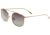 Simplify Collins Sunglasses, Bronze Frame, Black Lens, Polarized, One Size, SSU104-BR