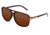 Simplify Reed Polarized Sunglasses - Unisex, Brown/Brown, One Size, SSU121-BN