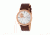 Simplify The 3100 Leather Strap Watch, Rose Gold/Silver, Standard SIM3106