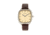 Simplify The 3500 Leather Strap Watch, Brown/Gold, Standard SIM3506
