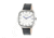 Simplify The 3500 Leather Strap Watch, Charcoal/Silver, Standard SIM3502