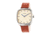 Simplify The 3500 Leather Strap Watch, Camel/Gold, Standard SIM3505