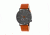 Simplify The 3600 Leather Strap Watch, Orange/Charcoal, Standard SIM3607