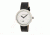 Simplify The 3700 Leather Strap Watch, Silver/Black/Silver, Standard SIM3701