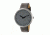 Simplify The 4000 Leather-Band Watch, Grey, Standard SIM4004