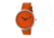 Simplify The 4000 Leather-Band Watch, Orange, Standard SIM4006
