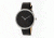 Simplify The 4000 Leather-Band Watch, Black, Standard SIM4007