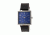 Simplify The 5000 Leather-Band Watch, Blue/Black SIM5002