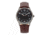 Simplify The 6900 Leather-Band Watch w/ Date, Brown, One Size, SIM6905