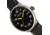 Simplify The 7100 Leather-Band Watch w/Date, Black/Black/Gunmetal, One Size, SIM7105