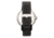 Simplify The 7100 Leather-Band Watch w/Date, Black/Black/Silver, One Size, SIM7103