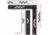Sirchie - Macrography Photography Evidence Scale 300mm x 150mm, reversible &amp; Macrography Photography Evidence Scale 150mm, reversible
