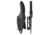 Skallywag Tactical Crows Nest Fixed Blade Knife, 3.5in, 440c Stainless Steel, Drop Point Blade, G10 Handle, Black, Crows Nest-Black