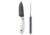Skallywag Tactical Fireside Pro Fixed Blade Knife, 2.75in, Steel 440c, Spear Point, G10 Freedom Handle, Black, Fireside Pro - Freedom