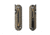Skallywag Tactical Searoach Folding Knife, 2.75in, D2 Steel, G10 Handle, Black/Tan, The Searoach-Black &amp; Tan