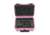 SKB Cases 3i-1209 Series Custom Single Pistol Case, Pink, 3i-1209-SP-P