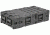 SKB Cases Static Shock Rack Sysytem, Black, 19in rackable x 24in deep x 7in high 3RS-4U24-25B