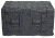 SKB Cases Static Shock Rack Sysytem, Black, 19in rackable x 24in deep x 15 3/4in high 3RS-9U24-25B