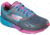 GOrun Forza Road Running Shoe - Womens-Charcoal/Blue-Medium-9
