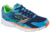 Skechers GOrun Ride 4 Road Running Shoe - Mens-Blue/Orange-Medium-10.5 US