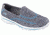 Skechers GoWalk 2 Casual Shoe - Women's-Grey/Turquoise-Medium-11