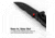 SKEETER HAWK Replaceable Blades Pocket Knife, Black/Grey, TRU-FMK-0005