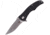 SKIF Knives Boy SW Black Folding Knife, 4.5in Closed, 3.5in Stonewash Finish 8Cr13MoV Blade, Black G10 Handle, IS-008B