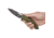 SKIF Knives Shark BSW Olive Folding Knife, 5in Closed, 3.75in Black Stonewash Finish 9Cr18MoV Blade, OD Green Sculpted G10 Handle, 421SEBG
