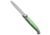 Skm SKM 9.5&quot; Fancy Lever Lock Automatic Knife Green Acrylic 4&quot; Satin Bayo, Green, Stainless Steel, adult, BHQ-51410