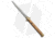 SKM AB 13 Italian Stiletto Automatic Folding Knife, 6.00in, Stainless Steel, Bayonet Blade, Olive Wood, Wood Handle, Wood/Steel, 13.00 inch, BHQ-75670