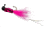 Slater's Jigs Double Trouble Jig, 1/32 oz, #6 Hook, Black/Black/Pink/Pink, D4477T-32
