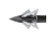 Slick Trick Magnum Broadhead Stainless Steel 125 grain, Silver, Pack of 3, 17STPRO3125M