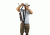 Slicker Dual Sling, Black, Medium SK-DS10-G10