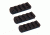 Slide Fire Solutions Rail Pack Includes Three 4 Slot Rail Sections 1.92 Inches Black