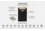 SLNT Faraday Phone Sleeve, Black Leather, Extra Large, SPS-XLBL