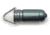 Slughaus Bullet 02 Light Gunmetal, 1.13in X 0.39in X 0.39in, Impact Resistant, Keychain, Water Resistant, Fire Proof, Led, Twist Operation, Aluminum Construction, Gray, SLUG005