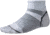 Smartwool PhD Run Ultra Light Mini Sock - Women's-Small-Silver Grey Heather