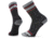 Smartwool Everyday Top Split Stripe Crew Socks - Mens, 001 Black, Medium, SW001946001M