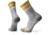 Smartwool Everyday Top Split Stripe Crew Socks - Mens, 039 Light Gray, Large, SW001946039L